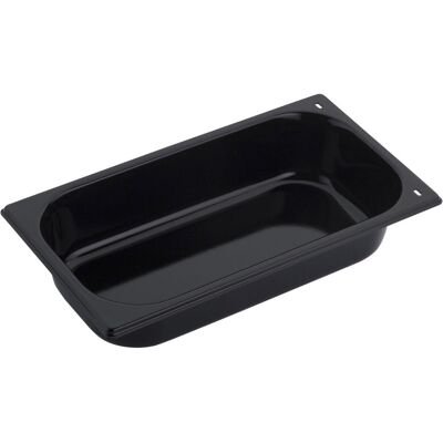 Schneider Teglia da forno gastronorm 1/2 ; GN 1/3, 32.5x17.6x6.5 cm (LxLxH); nero; rettangolare Schneider Teglia da forno gastronorm 1/2 ; GN 1/3, 32.5x17.6x6.5 cm (LxLxH); nero; rettangolare