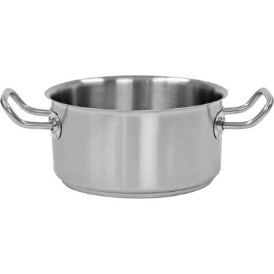 Schneider Pentola in acciaio ; 4.4 l, 24x10 cm (ØxH); acciaio inox; rotonda Schneider Pentola in acciaio ; 4.4 l, 24x10 cm (ØxH); acciaio inox; rotonda