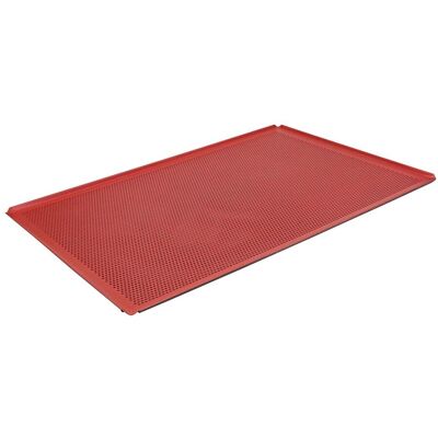 Schneider Teglia forata antiaderente ; GN 1/1, 53x32.5 cm (LxL); rosso; rettangolare Schneider Teglia forata antiaderente ; GN 1/1, 53x32.5 cm (LxL); rosso; rettangolare