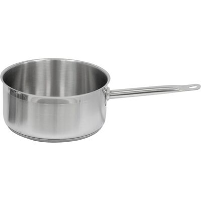 Stalgast Casseruola senza coperchio, Ø 160 mm, altezza 95 mm, 1,9 litri ; 1.9 l, 16x9.5 cm (ØxH); argento Stalgast Casseruola senza coperchio, Ø 160 mm, altezza 95 mm, 1,9 litri ; 1.9 l, 16x9.5 cm (ØxH); argento