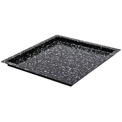 Schneider Teglia da forno gastronorm 2/3 smalto granito ; GN 2/3, 35.5x32.5x2 cm (LxLxH); nero; rettangolare Schneider Teglia da forno gastronorm 2/3 smalto granito ; GN 2/3, 35.5x32.5x2 cm (LxLxH); nero; rettangolare