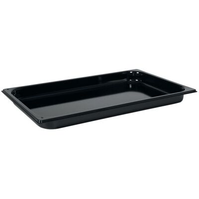 Schneider Teglia da forno gastronorm 1/1 smaltata ; GN 1/1, 53x32.5x4 cm (LxLxH); nero; rettangolare Schneider Teglia da forno gastronorm 1/1 smaltata ; GN 1/1, 53x32.5x4 cm (LxLxH); nero; rettangolare