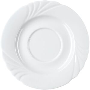Piattino Cappuccino Pulsiva - Ø 15cm - Bianco - 6 pz Piattino Cappuccino Pulsiva - Ø 15cm - Bianco - 6 pz