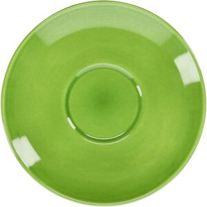 PULSIVA Piattino tazza tè verde 16cm - Rotondo, Confezione da 6 PULSIVA Piattino tazza tè verde 16cm - Rotondo, Confezione da 6