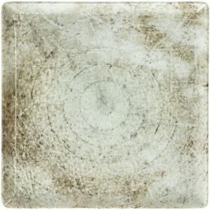 Piatto quadrato in porcellana Vega Tortora - 25x25x1.3 cm - 3 pz Piatto quadrato in porcellana Vega Tortora - 25x25x1.3 cm - 3 pz