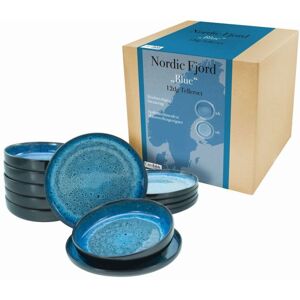 CreaTable Nordic Fjord - servizio da tavola 12 pezzi ; blu CreaTable Nordic Fjord - servizio da tavola 12 pezzi ; blu