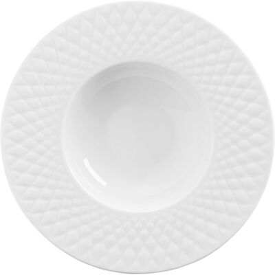Vega Modello 380ml Piatto Fondo Bianco - Piatto Vega Modello 380ml Piatto Fondo Bianco - Piatto