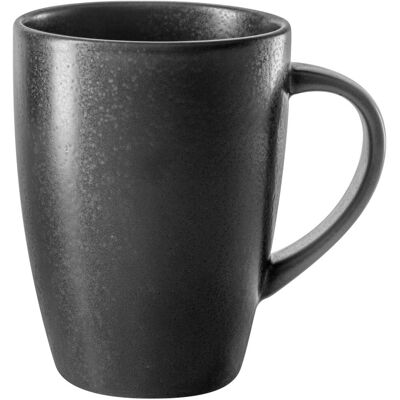 Vega Tazza mug con manico Masca ; 260 ml, 7.5x10 cm (ØxH); nero; rotonda; 6 pz. / Pacco Vega Tazza mug con manico Masca ; 260 ml, 7.5x10 cm (ØxH); nero; rotonda; 6 pz. / Pacco