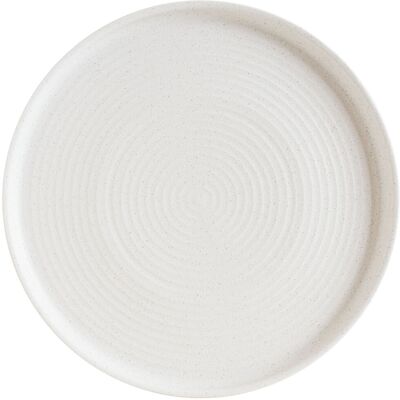 Bonna Piatto piano Liora Ripple ; 21x1.8 cm (ØxH); bianco; rotonda; 6 pz. / Pacco Bonna Piatto piano Liora Ripple ; 21x1.8 cm (ØxH); bianco; rotonda; 6 pz. / Pacco