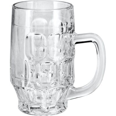 Borgonovo Boccale da birra Rosy con marcatura ; 385 ml, 7.5x13.5 cm (ØxH); trasparente; 0.3 l Segno di riempimento, 6 pz. / Pacco Borgonovo Boccale da birra Rosy con marcatura ; 385 ml, 7.5x13.5 cm (ØxH); trasparente; 0.3 l Segno di riempimento, 6 pz. / Pacco
