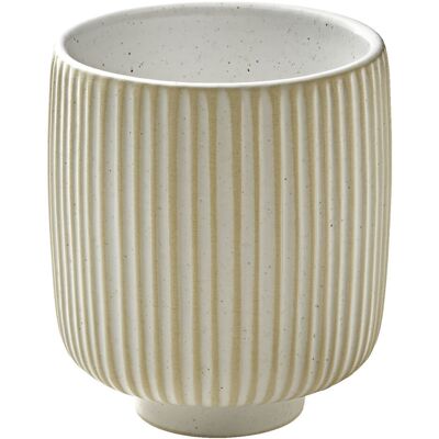 Piatto in ceramica Playground Nara - 100ml, 6x6.6cm - Bianco - Posate Piatto in ceramica Playground Nara - 100ml, 6x6.6cm - Bianco - Posate