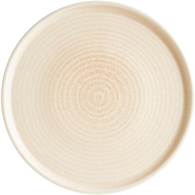 Bonna Piatto piano bordo alto Mirage Ripple ; 28x1.9 cm (ØxH); beige; rotonda; 6 pz. / Pacco Bonna Piatto piano bordo alto Mirage Ripple ; 28x1.9 cm (ØxH); beige; rotonda; 6 pz. / Pacco