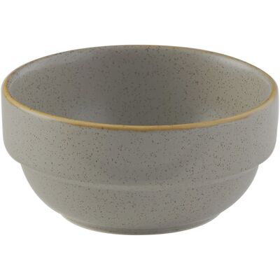 Churchill Stonecast Peppercorn Ciotole - Rotonda, 360ml, Grigio/Marrone, Confezione da 6 Churchill Stonecast Peppercorn Ciotole - Rotonda, 360ml, Grigio/Marrone, Confezione da 6