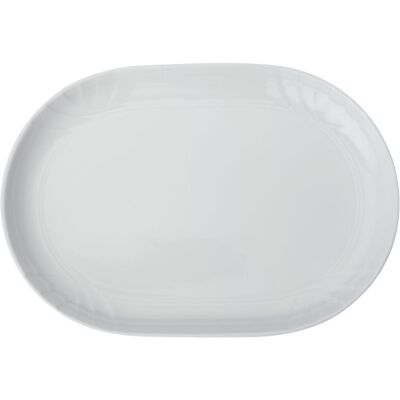 Piatto da portata Vega Kiara - Bianco - 33x23 cm - Ovale - 6 pz. Piatto da portata Vega Kiara - Bianco - 33x23 cm - Ovale - 6 pz.