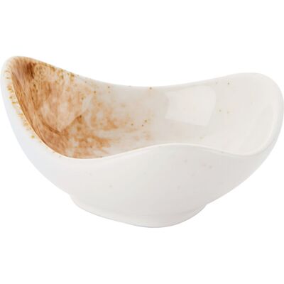 Vega Piatti in Porcellana - Forme Irregolari Toni Naturali - 40ml 8.3x7.8x4.2cm Vega Piatti in Porcellana - Forme Irregolari Toni Naturali - 40ml 8.3x7.8x4.2cm