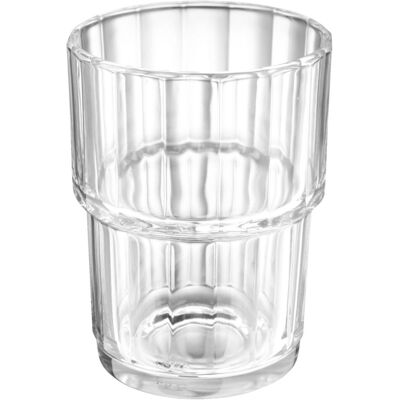 Arcoroc Bicchiere impilabile Norvege ; 160 ml, 6.5x8.2 cm (ØxH); trasparente; 6 pz. / Pacco Arcoroc Bicchiere impilabile Norvege ; 160 ml, 6.5x8.2 cm (ØxH); trasparente; 6 pz. / Pacco