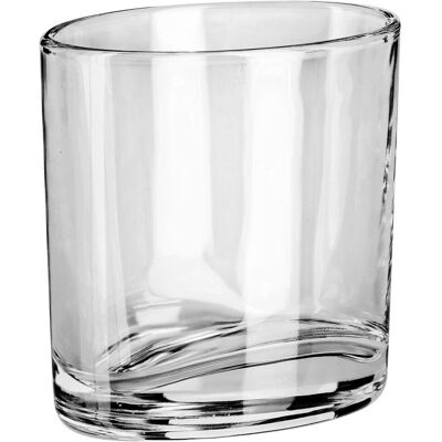 Borgonovo Bicchiere Whisky Oval ; 200 ml, 8.7x7.6 cm (ØxH); trasparente; 12 pz. / Pacco Borgonovo Bicchiere Whisky Oval ; 200 ml, 8.7x7.6 cm (ØxH); trasparente; 12 pz. / Pacco