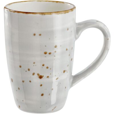Vega Tazza mug con manico Nebro ; 280 ml, 7.4x11.2 cm (ØxH); grigio chiaro; 6 pz. / Pacco Vega Tazza mug con manico Nebro ; 280 ml, 7.4x11.2 cm (ØxH); grigio chiaro; 6 pz. / Pacco