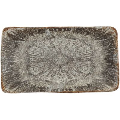 Porland Modello - Piatto da portata rettangolare 28.2x15.1x2.4 cm - Stoneware Porland Modello - Piatto da portata rettangolare 28.2x15.1x2.4 cm - Stoneware