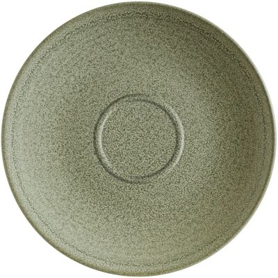 Bonna Piattino tazza espresso Adelfa Ripple ; 13x2 cm (ØxH); verde; 6 pz. / Pacco Bonna Piattino tazza espresso Adelfa Ripple ; 13x2 cm (ØxH); verde; 6 pz. / Pacco