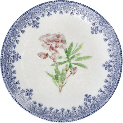 Piatto Rotondo in Porcellana Nonna Decorato - 16,5cm, Confezione da 6 Piatto Rotondo in Porcellana Nonna Decorato - 16,5cm, Confezione da 6