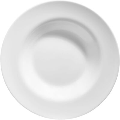 Vega Ashley Piatto Rotondo Bianco per Pasta - Posate Vega Ashley Piatto Rotondo Bianco per Pasta - Posate