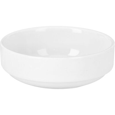 Ciotola in porcellana Pulsiva 200ml - Rotonda, Bianca, Impilabile Ciotola in porcellana Pulsiva 200ml - Rotonda, Bianca, Impilabile