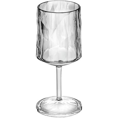 Koziol Calice vino No. 21 Superglas con marcatura ; 300 ml, 7.95x18.3 cm (ØxH); trasparente; 0.25 l Segno di riempimento, 12 pz. / Pacco Koziol Calice vino No. 21 Superglas con marcatura ; 300 ml, 7.95x18.3 cm (ØxH); trasparente; 0.25 l Segno di riempimento, 12 pz. / Pacco