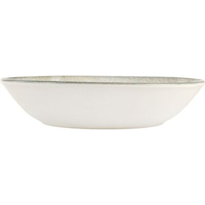 Porland 955ml Bianco/Grigio Piatto rotondo - Piatto Porland 955ml Bianco/Grigio Piatto rotondo - Piatto