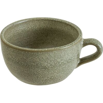 Bonna Tazza cappuccino Adelfa Ripple ; 205 ml, 9.7x5.5 cm (ØxH); verde; 6 pz. / Pacco Bonna Tazza cappuccino Adelfa Ripple ; 205 ml, 9.7x5.5 cm (ØxH); verde; 6 pz. / Pacco