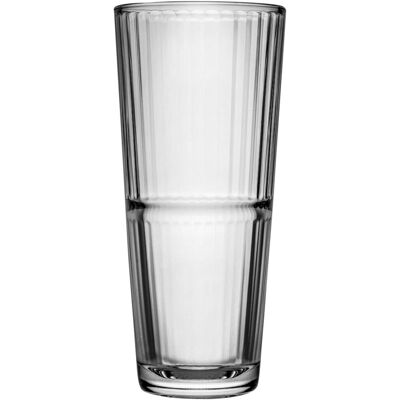Pasabahçe Tumbler alto Grande Sunray ; 300 ml, 7.1x15.8 cm (ØxH); trasparente; 6 pz. / Pacco Pasabahçe Tumbler alto Grande Sunray ; 300 ml, 7.1x15.8 cm (ØxH); trasparente; 6 pz. / Pacco