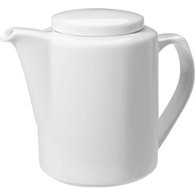 Vega Teiera in Porcellana Bianca con Coperchio - 650ml, 10x16cm Vega Teiera in Porcellana Bianca con Coperchio - 650ml, 10x16cm