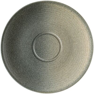 Bonna Piattino tazza espresso Hornfels Ripple ; 13x2 cm (ØxH); grigio; 6 pz. / Pacco Bonna Piattino tazza espresso Hornfels Ripple ; 13x2 cm (ØxH); grigio; 6 pz. / Pacco