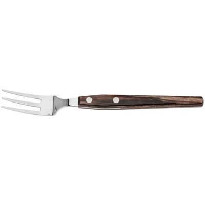 Forchetta Tramontina per pizza/bistecca - 22,5cm - Marrone - Acciaio inox Forchetta Tramontina per pizza/bistecca - 22,5cm - Marrone - Acciaio inox