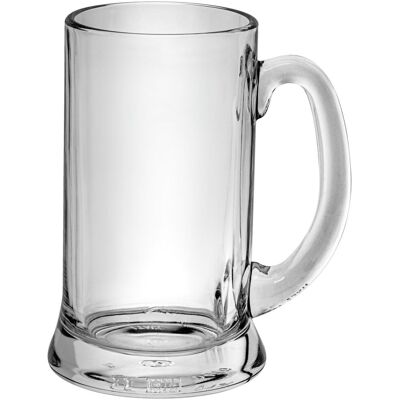 Borgonovo Boccale da birra Icon con marcatura ; 520 ml, 8x15.5 cm (ØxH); trasparente; 0.4 l Segno di riempimento, 6 pz. / Pacco Borgonovo Boccale da birra Icon con marcatura ; 520 ml, 8x15.5 cm (ØxH); trasparente; 0.4 l Segno di riempimento, 6 pz. / Pacco