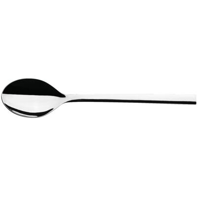 Vega Modello: Cucchiaio dessert Natura - Acciaio inox 18/10 - Argento - 19cm Vega Modello: Cucchiaio dessert Natura - Acciaio inox 18/10 - Argento - 19cm