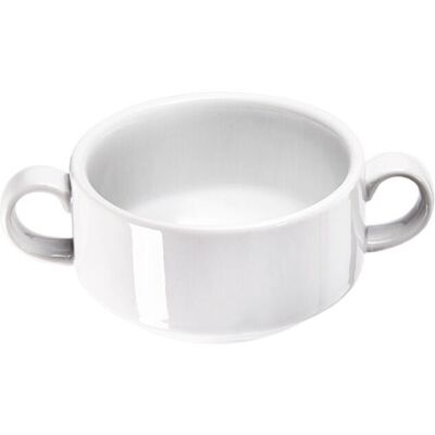 Stalgast Serie Isabell tazza da minestra impilabile ; 270 ml, 10x6 cm (ØxH); bianco; 6 pz. / Pacco Stalgast Serie Isabell tazza da minestra impilabile ; 270 ml, 10x6 cm (ØxH); bianco; 6 pz. / Pacco