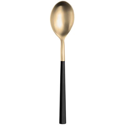 Pintinox Cucchiaio da tavola HIVE Satin Forgiato, Black Treasure Honey ; 21 cm (L); giallo; 12 pz. / Pacco Pintinox Cucchiaio da tavola HIVE Satin Forgiato, Black Treasure Honey ; 21 cm (L); giallo; 12 pz. / Pacco