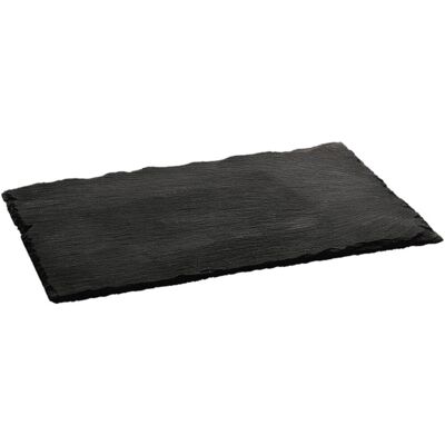 Stalgast Piatto rettangolare in ardesia per finger food ; 40x12x0.5 cm (LxLxH); grigio; rettangolare Stalgast Piatto rettangolare in ardesia per finger food ; 40x12x0.5 cm (LxLxH); grigio; rettangolare