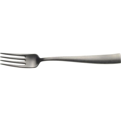Pintinox Forchetta da dessert/antipasto PALACE SW Alchimique Titan ; 18.2 cm (L); antracite; 12 pz. / Pacco Pintinox Forchetta da dessert/antipasto PALACE SW Alchimique Titan ; 18.2 cm (L); antracite; 12 pz. / Pacco