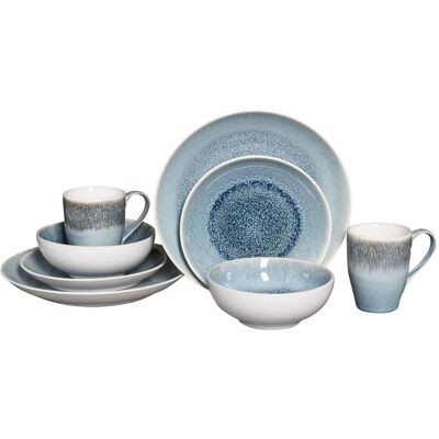 CreaTable Caldera - Servizio da 8 pezzi ; blu chiaro CreaTable Caldera - Servizio da 8 pezzi ; blu chiaro