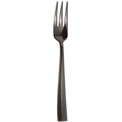 Pintinox Forchetta da torta PALACE Treasure TXT Titan ; 14.6 cm (L); antracite; 12 pz. / Pacco Pintinox Forchetta da torta PALACE Treasure TXT Titan ; 14.6 cm (L); antracite; 12 pz. / Pacco