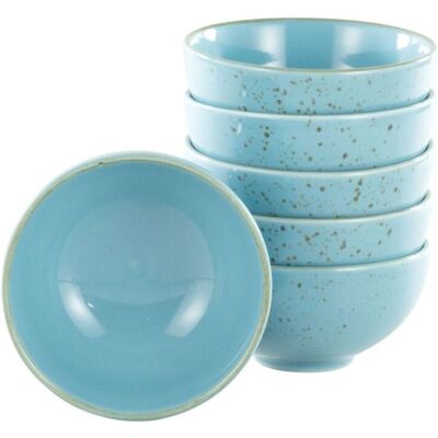 CREATABLE NATURE COLLECTION - 6 Pezzi Ciotole Blu 11,5cm CREATABLE NATURE COLLECTION - 6 Pezzi Ciotole Blu 11,5cm