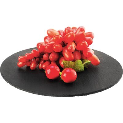Stalgast Piatto in ardesia per finger food rotondo ; 33x0.5 cm (ØxH); grigio; rotonda Stalgast Piatto in ardesia per finger food rotondo ; 33x0.5 cm (ØxH); grigio; rotonda