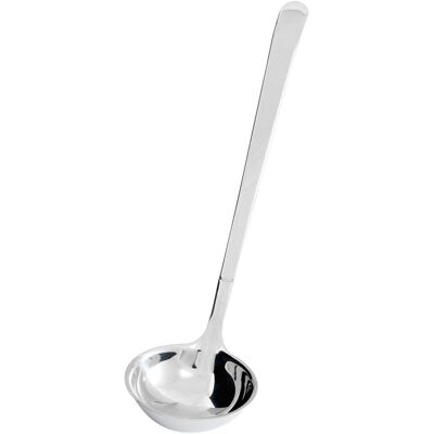 Stalgast Mestolo per zuppa, lucidissimo, realizzato in un unico pezzo, lunghezza manico 31 cm, 0,08 litri ; 80 ml, 31x8.5 cm (LxL); argento Stalgast Mestolo per zuppa, lucidissimo, realizzato in un unico pezzo, lunghezza manico 31 cm, 0,08 litri ; 80 ml, 31x8.5 cm (LxL); argento