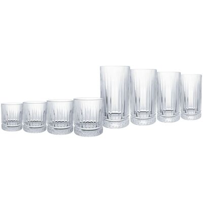 CreaTable Elysia - Set di bicchieri 8 pezzi ; trasparente CreaTable Elysia - Set di bicchieri 8 pezzi ; trasparente