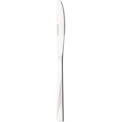Stalgast Coltello tavola BAR ; 21 cm (L); argento; 12 pz. / Pacco Stalgast Coltello tavola BAR ; 21 cm (L); argento; 12 pz. / Pacco