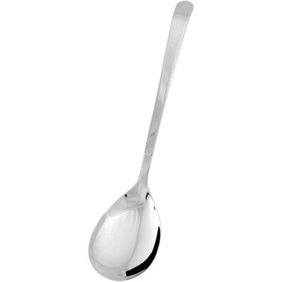 Stalgast Cucchiaio tavola, lucidissimo, realizzato in un unico pezzo, lunghezza manico 31,5 cm ; 31.5x7.2 cm (LxL); argento Stalgast Cucchiaio tavola, lucidissimo, realizzato in un unico pezzo, lunghezza manico 31,5 cm ; 31.5x7.2 cm (LxL); argento