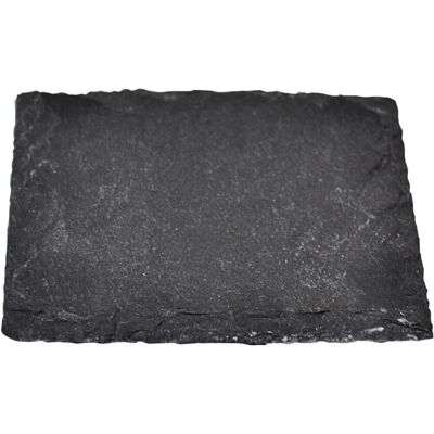 Stalgast Piatto in ardesia per finger food, 100 x 100 x 5 mm (LxPxA) ; 10x0.5 cm (LxH); grigio; quadrata; 4 pz. / Pacco Stalgast Piatto in ardesia per finger food, 100 x 100 x 5 mm (LxPxA) ; 10x0.5 cm (LxH); grigio; quadrata; 4 pz. / Pacco