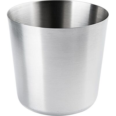 Stalgast Tazza di servizio in acciaio inox Ø 88 mm, satinata ; 410 ml, 8.8x8.5 cm (ØxH); argento Stalgast Tazza di servizio in acciaio inox Ø 88 mm, satinata ; 410 ml, 8.8x8.5 cm (ØxH); argento